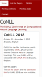 Mobile Screenshot of conll.org
